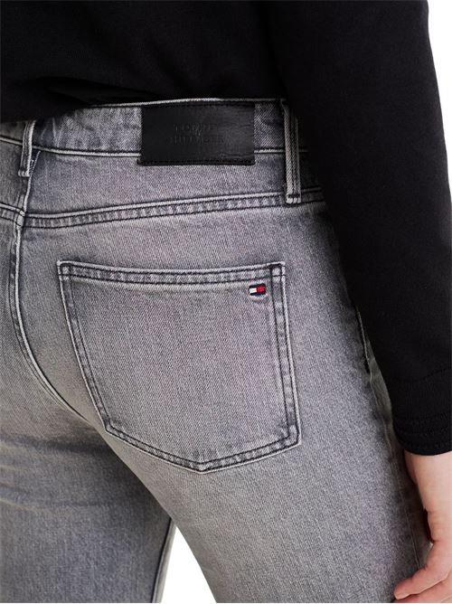 Jeans grigi in cotone Tommy Hilfiger | WW0WW437031CE
